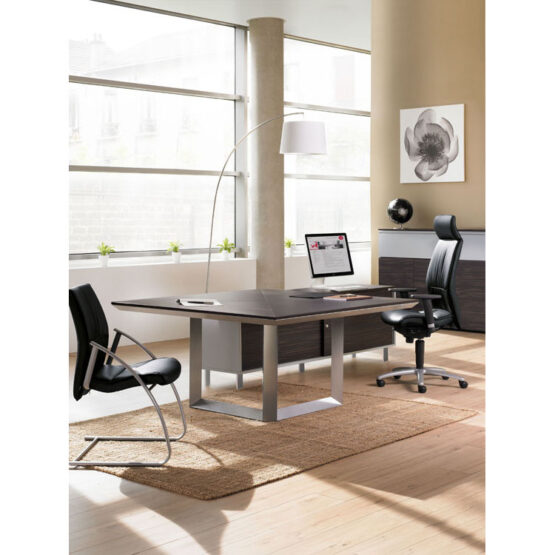 Actium Executive Glass Desk - Image 5