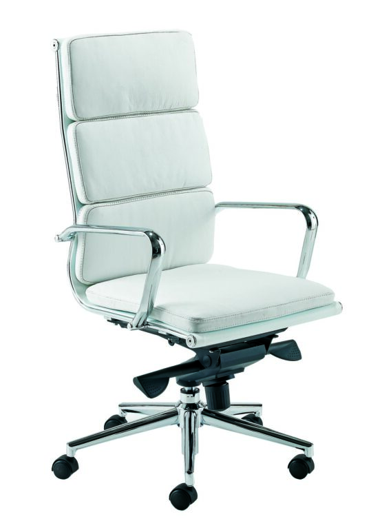 Aria Executive Black Leather Office Chair - Image 2