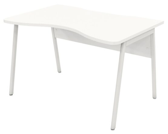 Double Wave Office Desk - Image 5