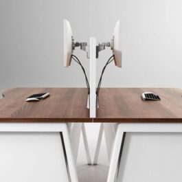 Double Wave Office Desk