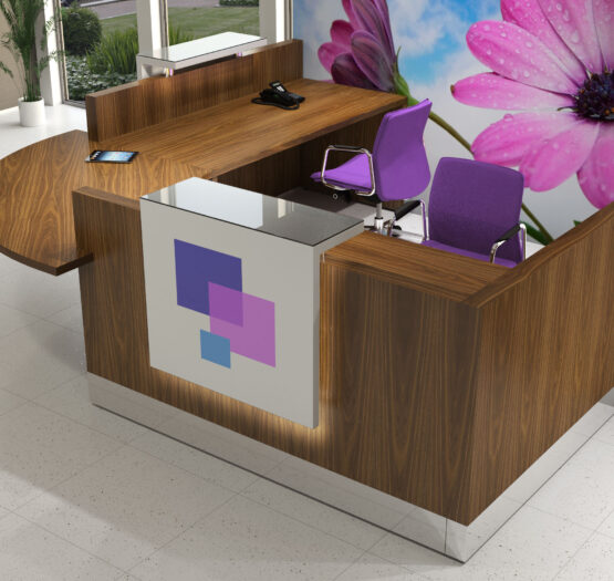 Fulcrum Pro - Reception Desk with Customer Contact Point