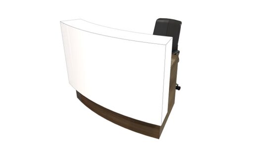 Evoke Compact Reception Desk