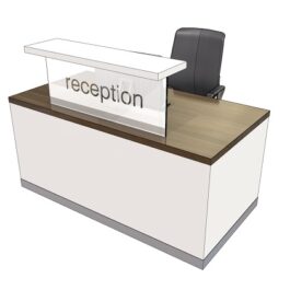 Classic Compact Reception Desk