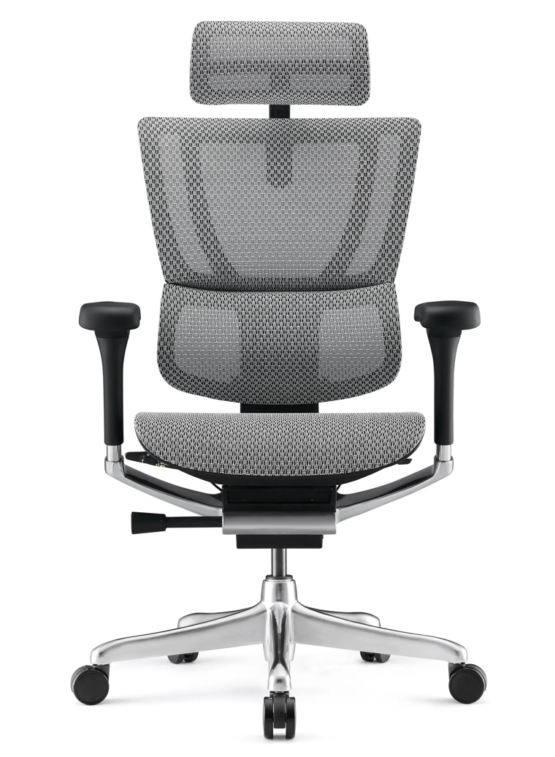 .Mirus Mesh Office Chair with Head Rest - Image 2