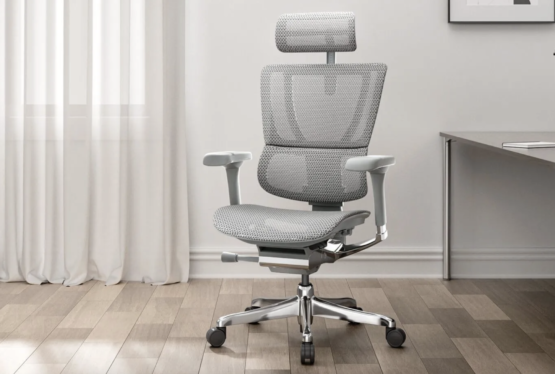 .Mirus Mesh Office Chair with Head Rest