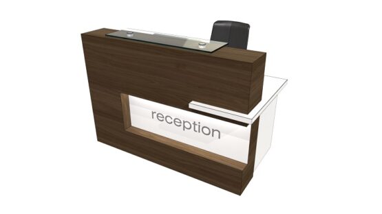 Xpression Compact Reception Desk - Image 2