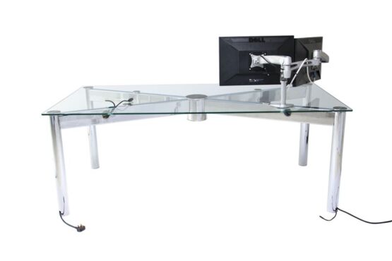 Communicator Glass Office Desk