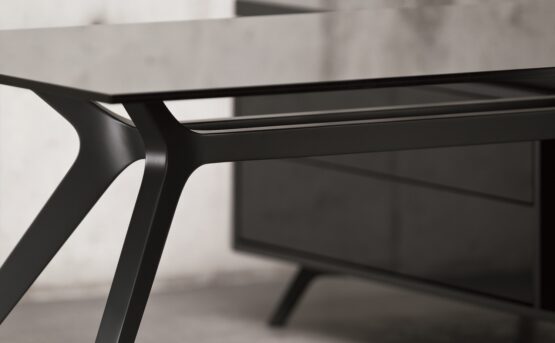 Dr Glass Executive Office Desk - Image 6