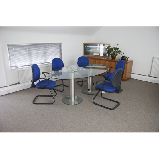 Dual Elbow Meeting Table - Image 3