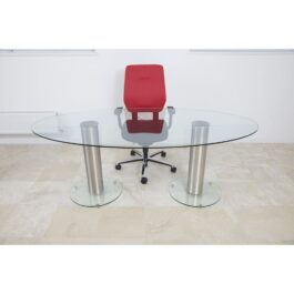 Dual Elbow Meeting Table