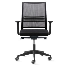 SLAT-C Black Mesh Back Task Office Chair