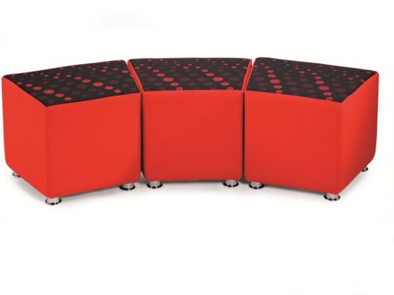 Small Mobile Soft Stool Seating - Image 2