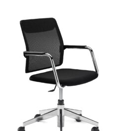 Black Mesh Back Meeting Office Chair