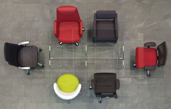 Wire Meeting Table