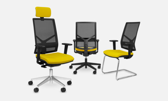 Mix Mesh Back Task Office Chair