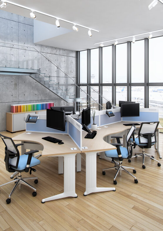 Kassini White Office Desk - Image 21