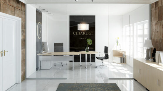 Kassini White Office Desk - Image 23