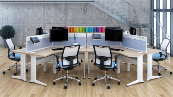 Kassini White Office Desk - Image 26