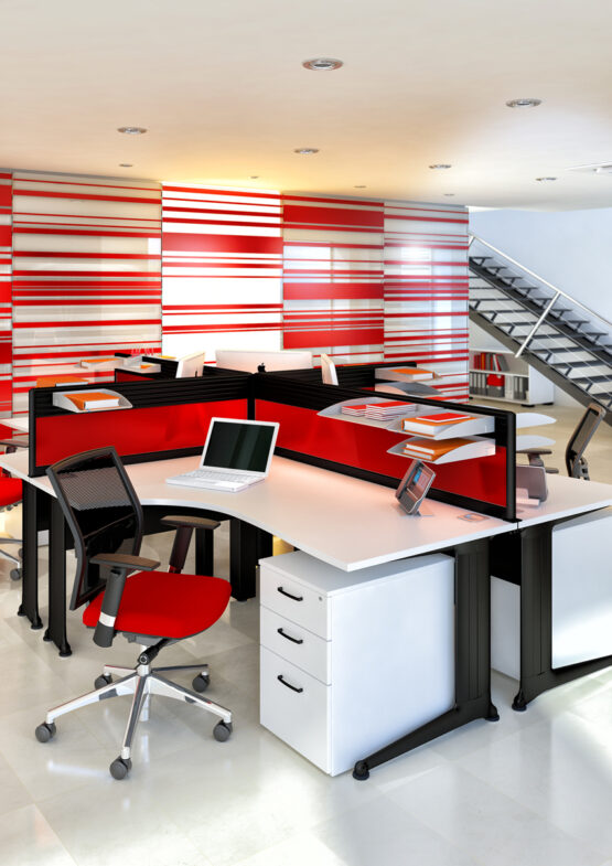 Kassini White Office Desk - Image 27
