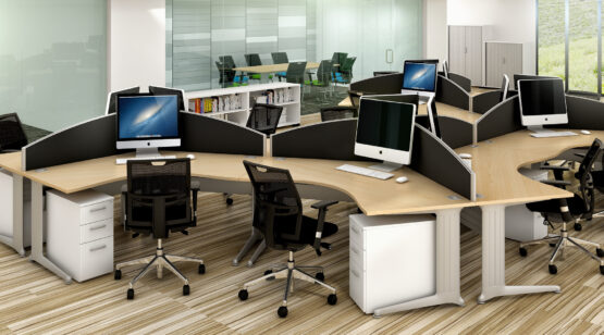 Kassini White Office Desk - Image 28