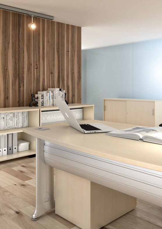 Kassini White Office Desk - Image 29