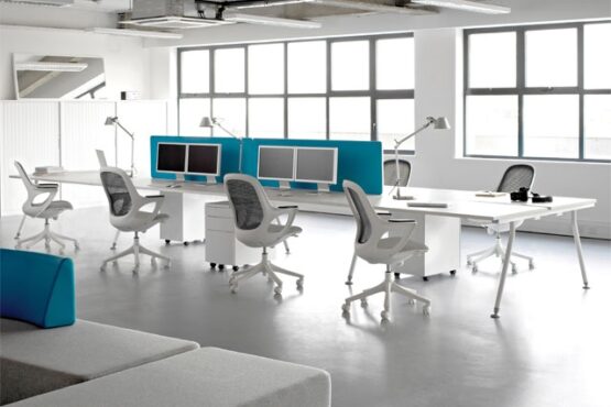 Visual Acute Office Bench Desk