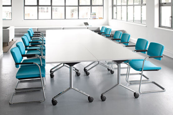 Visual Tilt Top Boardroom Table - Image 2