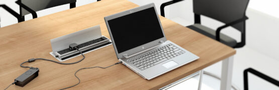 Matrix White Office Bench Desk - Image 10