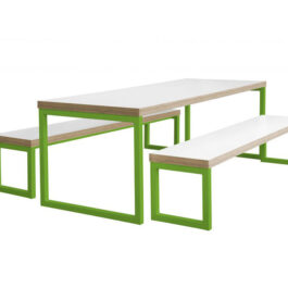 DADFORD TABLE AND BENCH SET