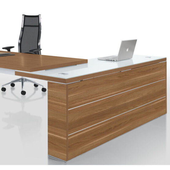 KARA Executive Desking Rectangular Office Desk - Image 3