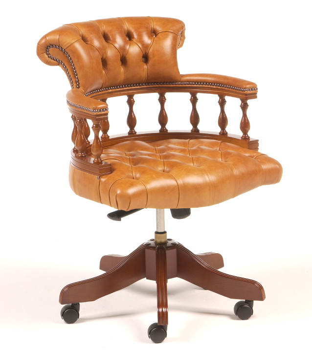 CAPTAIN’S SWIVEL CHAIR Margolis Furniture