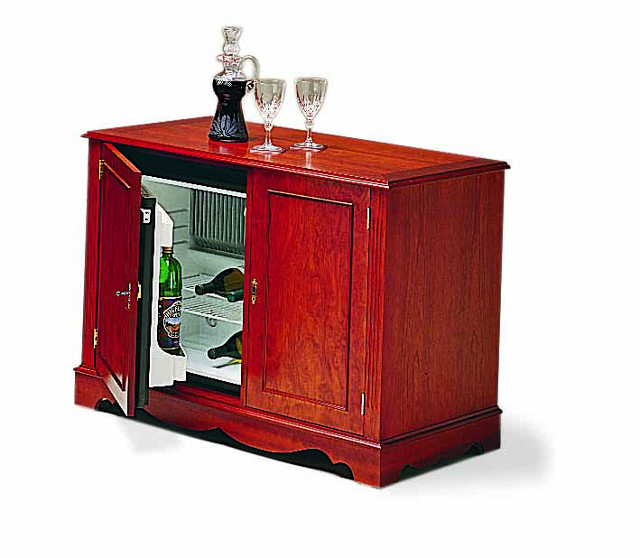 2 Door Fridge Cabinet Credenza Margolis Furniture
