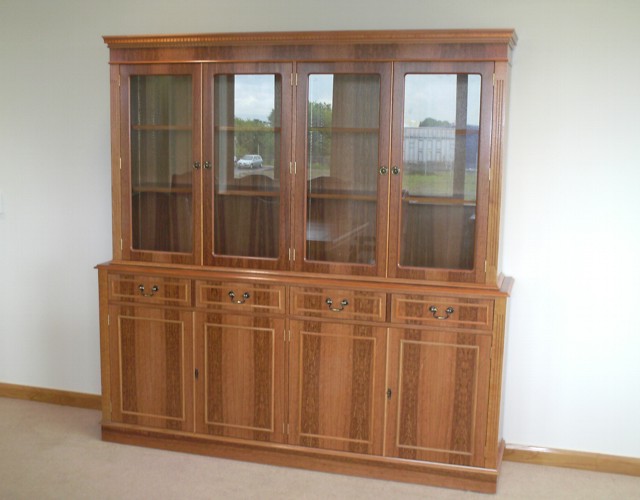 Credenza Unit With Glass Door Storage Unit Margolis Furniture