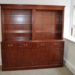 CREDENZA WITH OPEN STORAGE UNIT
