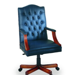 LARGE GAINSBOROUGH SWIVEL CHAIR