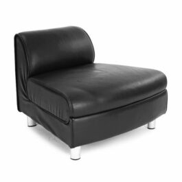 LEATHER CONVEX MODULAR RECEPTION UNIT
