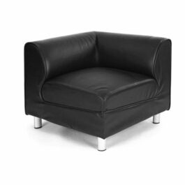 LEATHER CORNER MODULAR RECEPTION UNIT