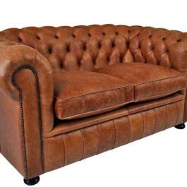 MAHLER CHESTERFIELD FOUR SEATER SOFA