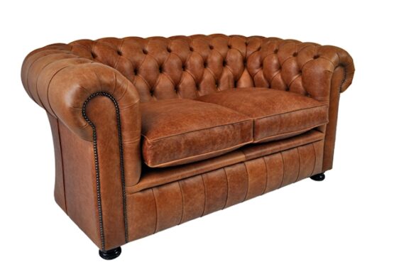 MAHLER CHESTERFIELD FOUR SEATER SOFA