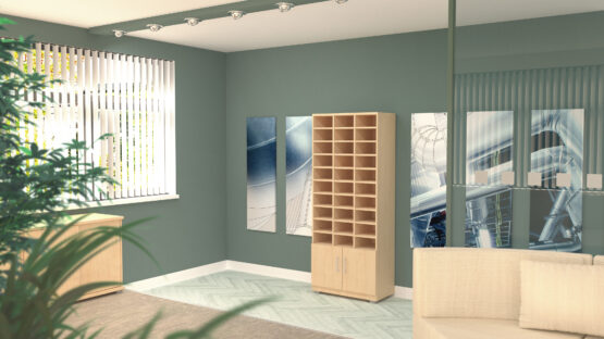 Pigeon Hole Cabinet - 40 Compartment - Image 3