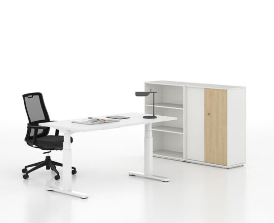 Sit Stand E-Desk - Image 3