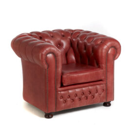 STRAUSS CHESTERFIELD ARMCHAIR