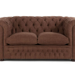 STRAUSS CHESTERFIELD TWO SEATER SOFA