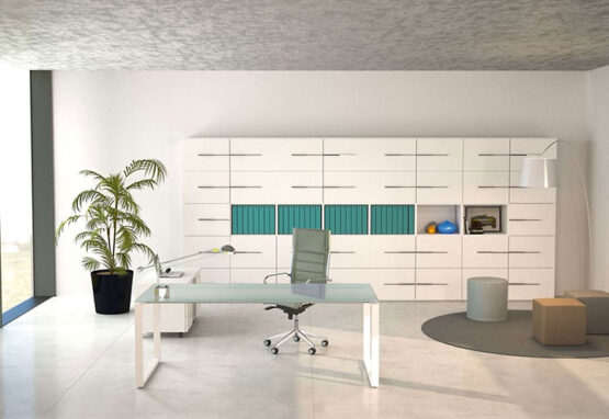 Versus Glass Office Desk