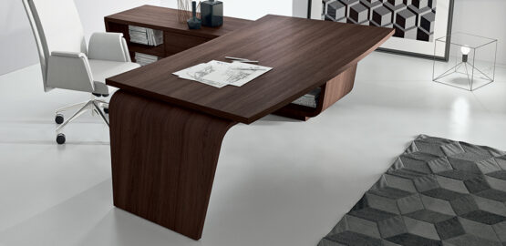 Larus Directional Executive Desk - Image 6