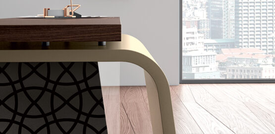 Larus Directional Executive Desk - Image 3