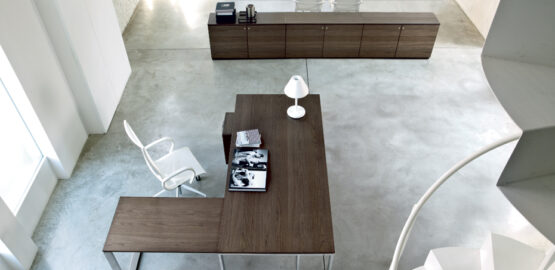 Velvet Modern Office Desk - Image 2