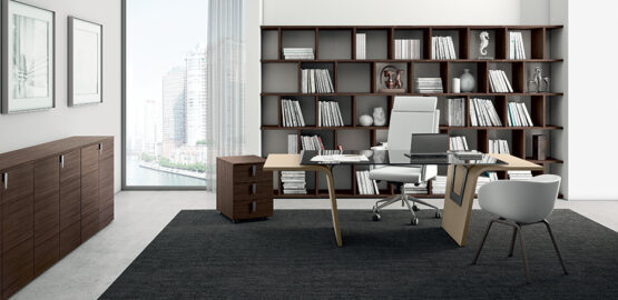 Larus Directional Executive Desk - Image 8