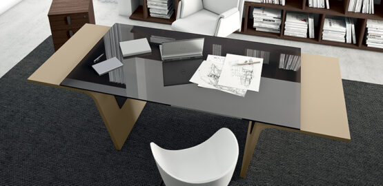 Larus Directional Executive Desk - Image 7