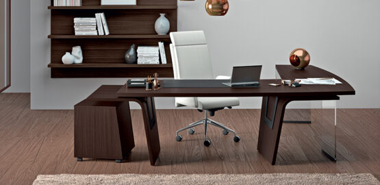 Larus Directional Executive Desk - Image 15